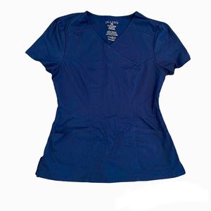 *SOLD* Jaanuu - Classics Collection Mock Wrap Neck Top